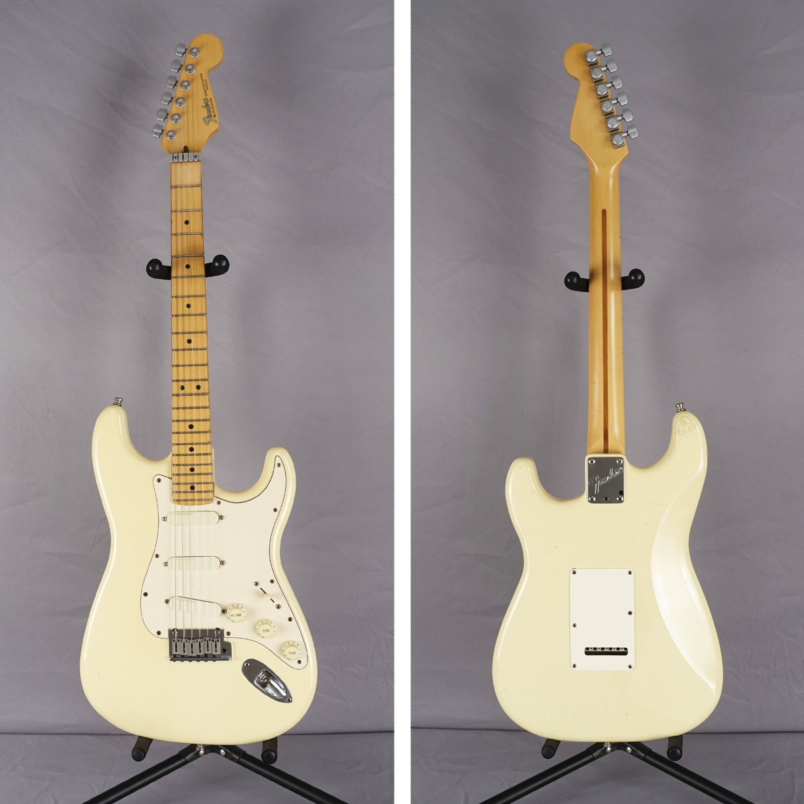 1992 Fender Stratocaster Plus Olympic White with Original Hardshell Case