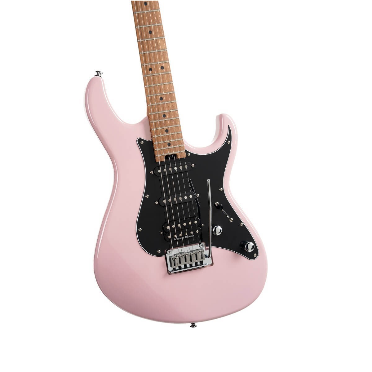Cort G290 Modern Dusty Rose HSS Electric Guitar Ergo V Neck Seymour Duncan