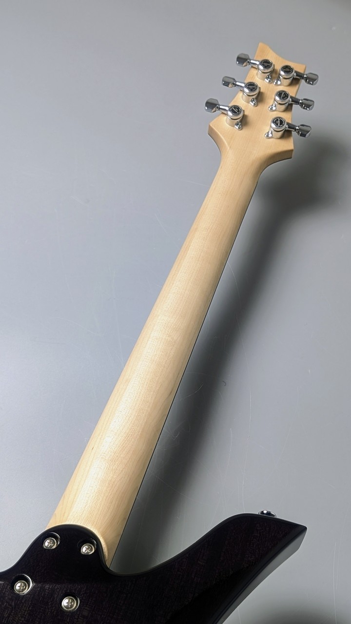 Astrum Guitars Aries Metal SSH Piezo Spalted -Natural to Blue Burst- Piezo picku