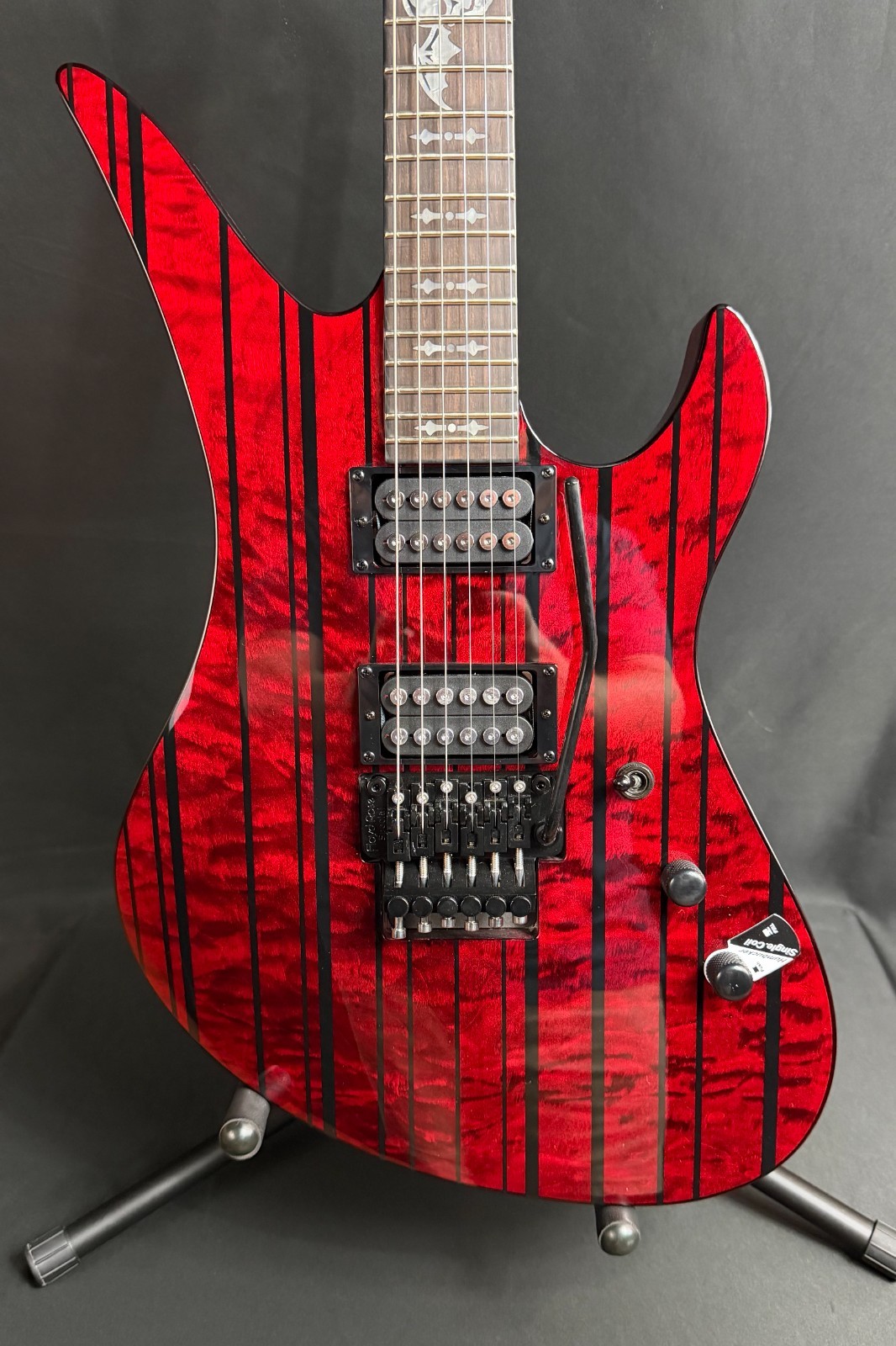 Schecter Synyster Standard Plus Electric Guitar Transparent Deep Red Finish