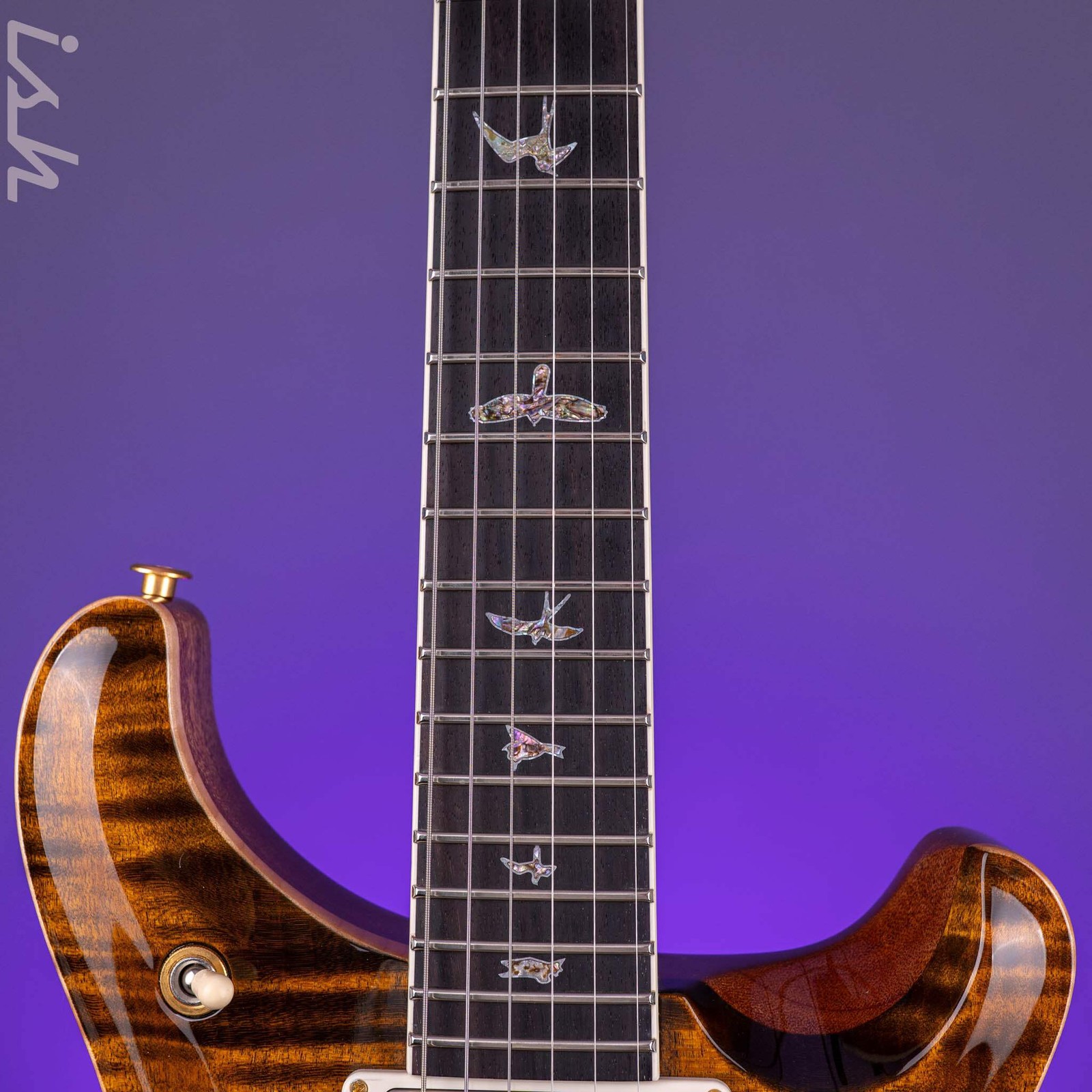 PRS Wood Library McCarty 594 Tremolo 10-Top Tiger Eye