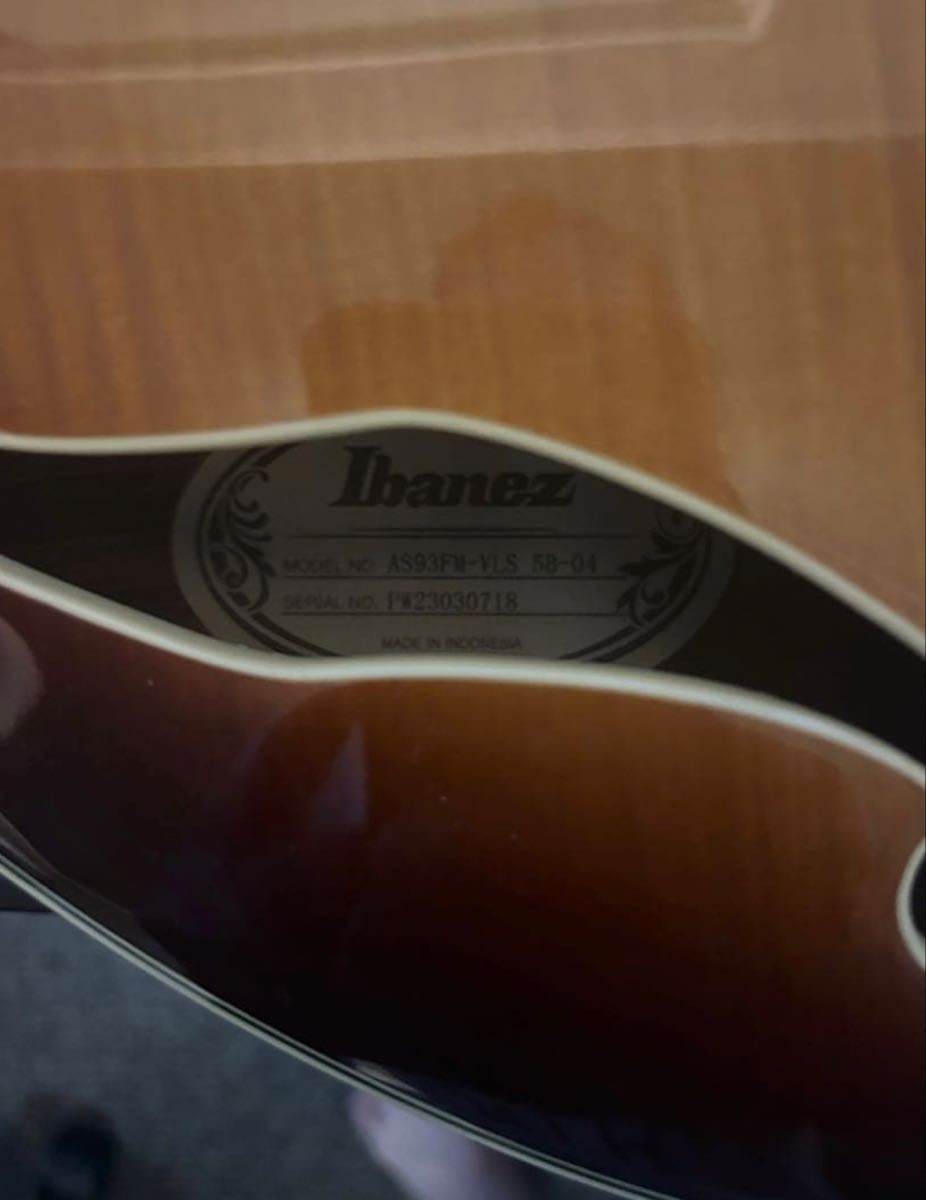 Ibanez Electric Guitar AS93FM VLS