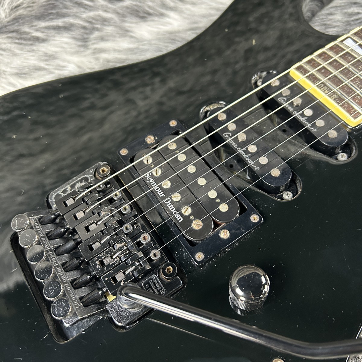 Grover Jackson Soloist Ssh Black Used Electric Guitar