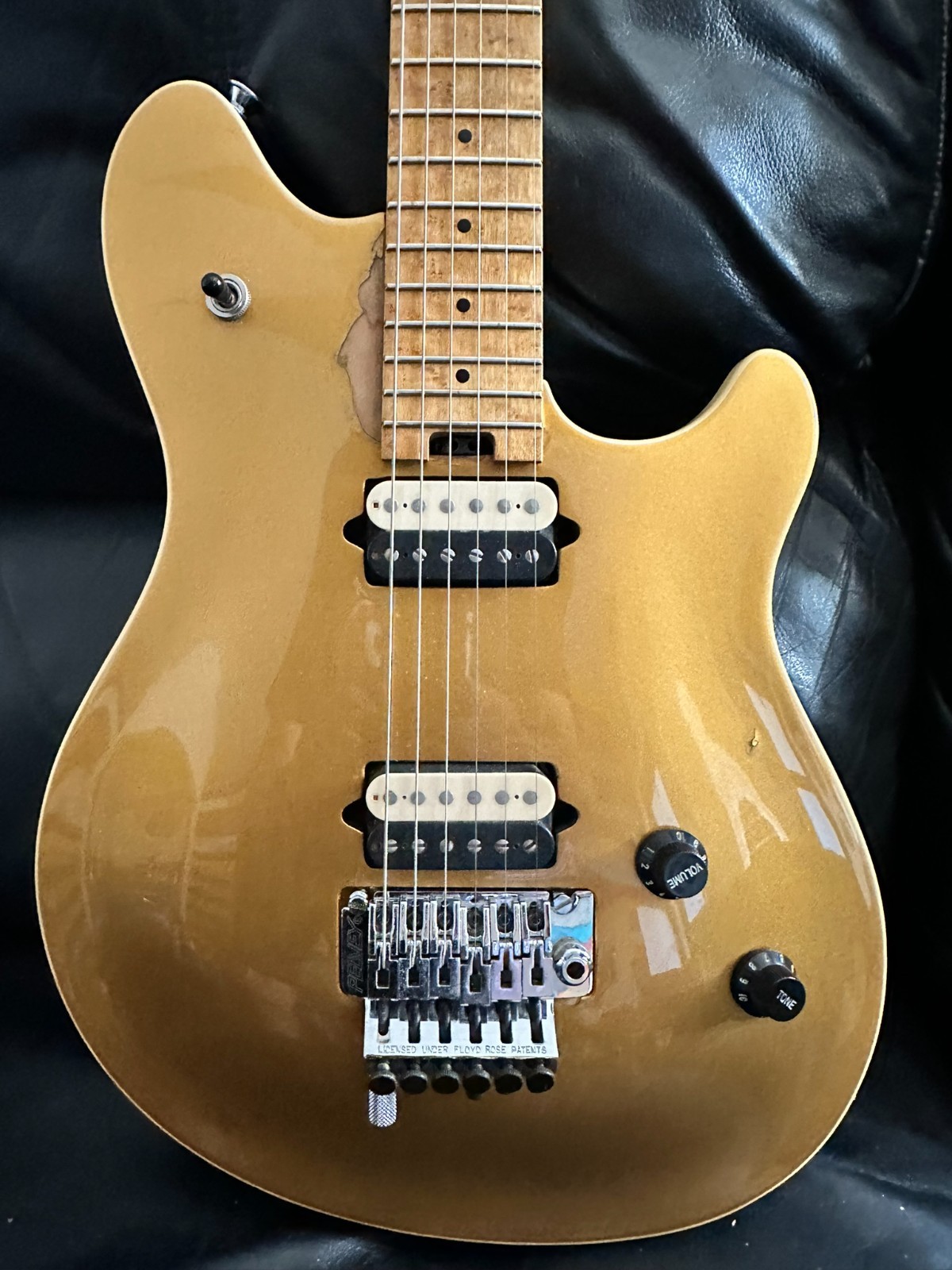 Peavey Wolfgang Eddie Van Halen Signature Floyd 1997 Goldtop and case!