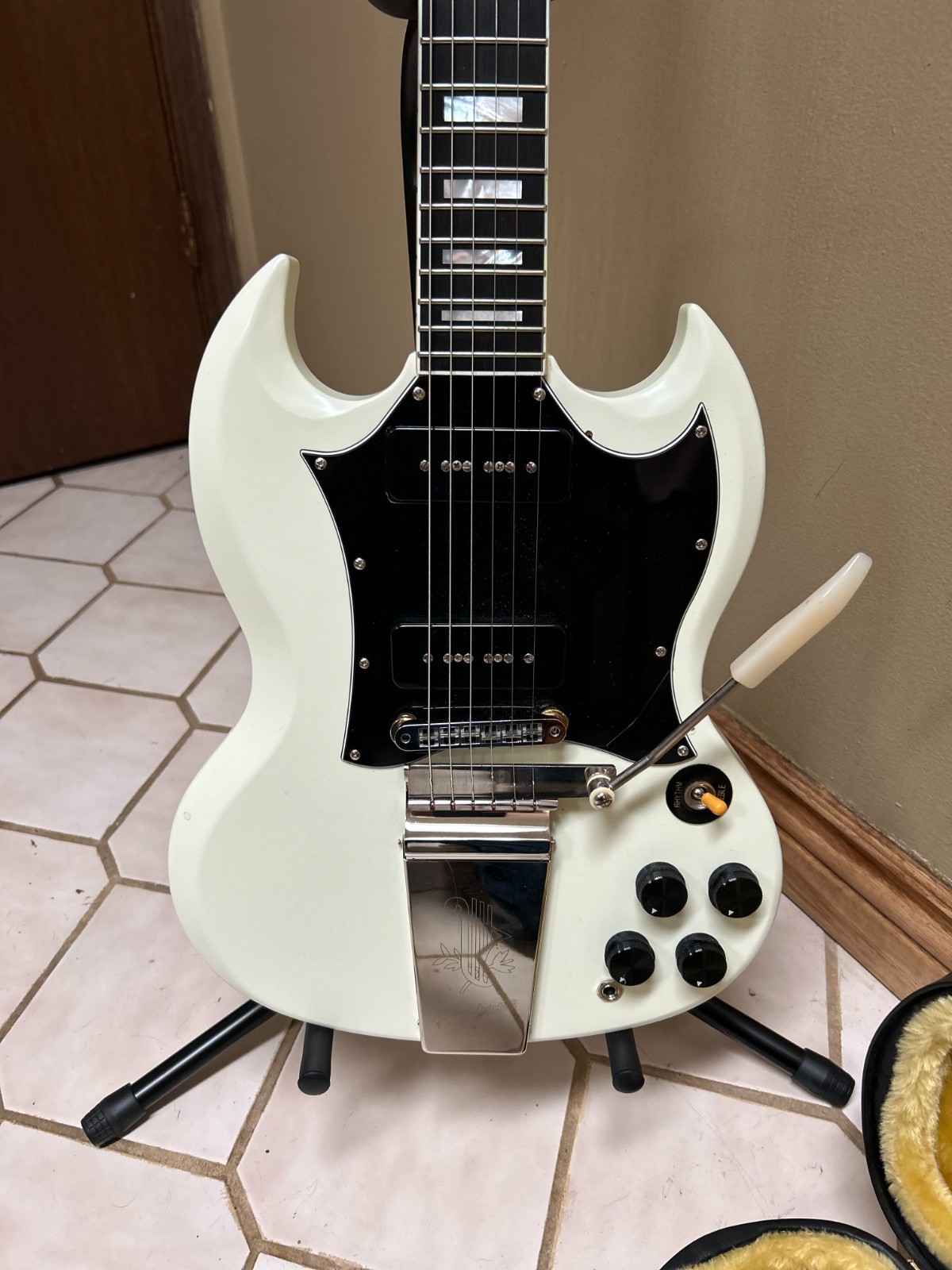 EPIPHONE INSPIRED BY GIBSON CUSTOM SG WITH GIBSON P-90S 2023