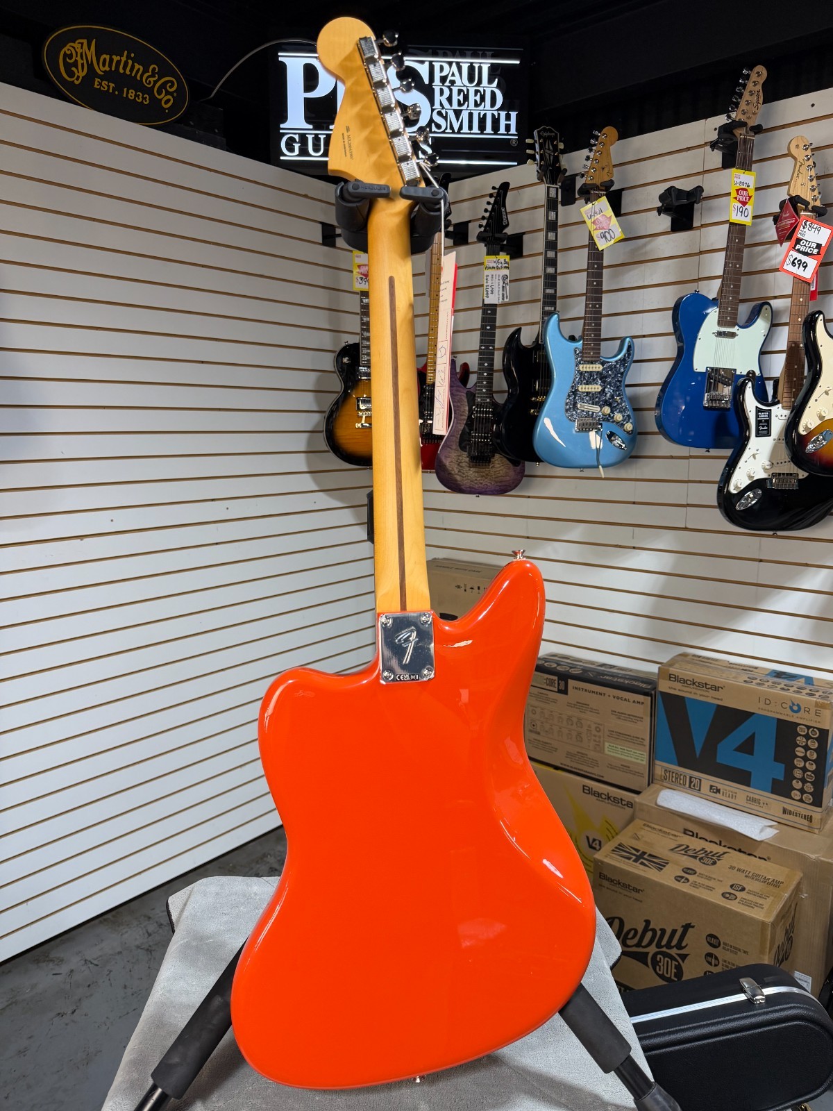 Fender Player II Jaguar – Coral Red & PLEK*D #907
