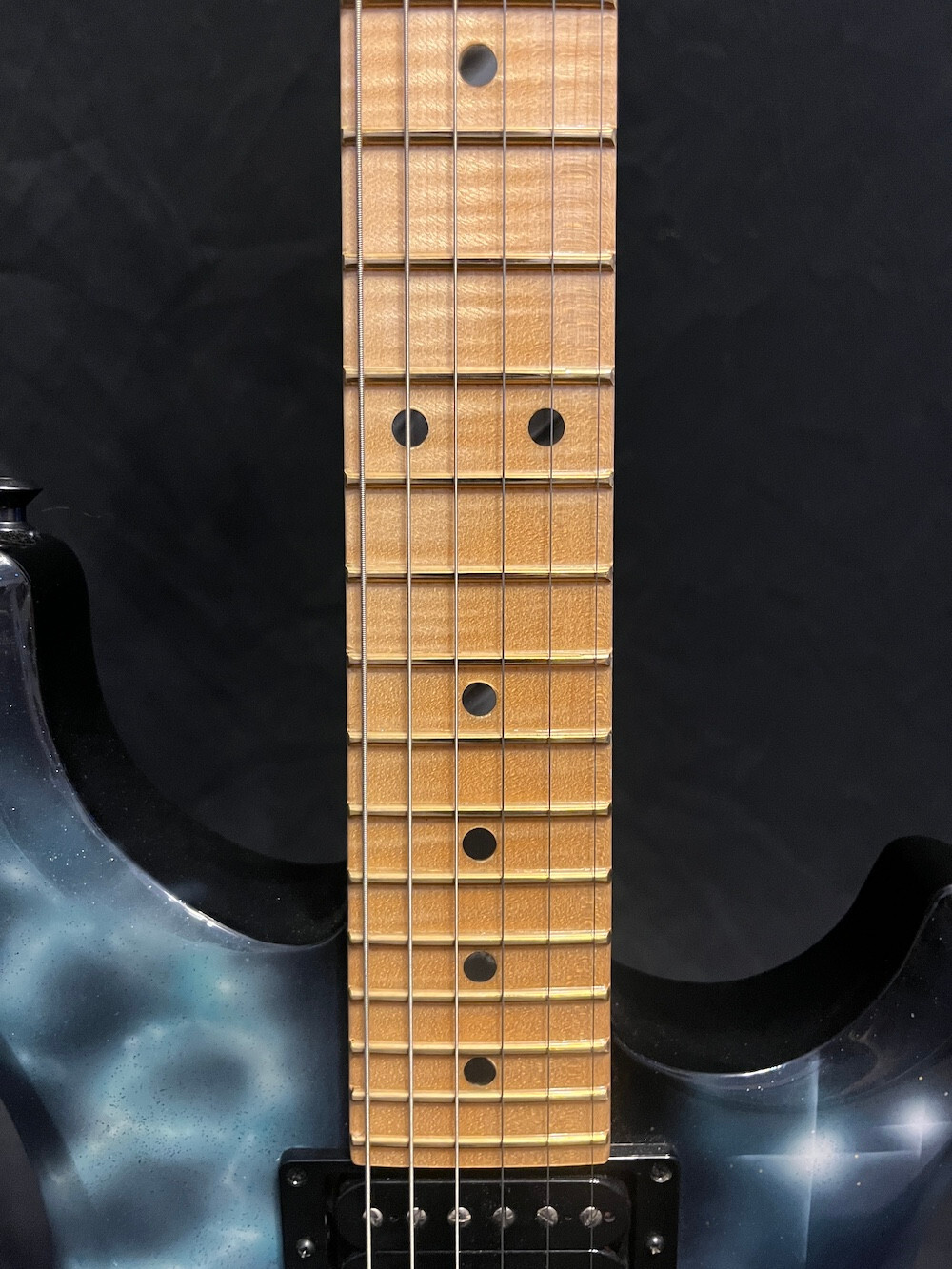 2017 Knaggs Severn XF Trembuck Galaxy Graphic by Nick Ralph Flame Maple Neck W/O