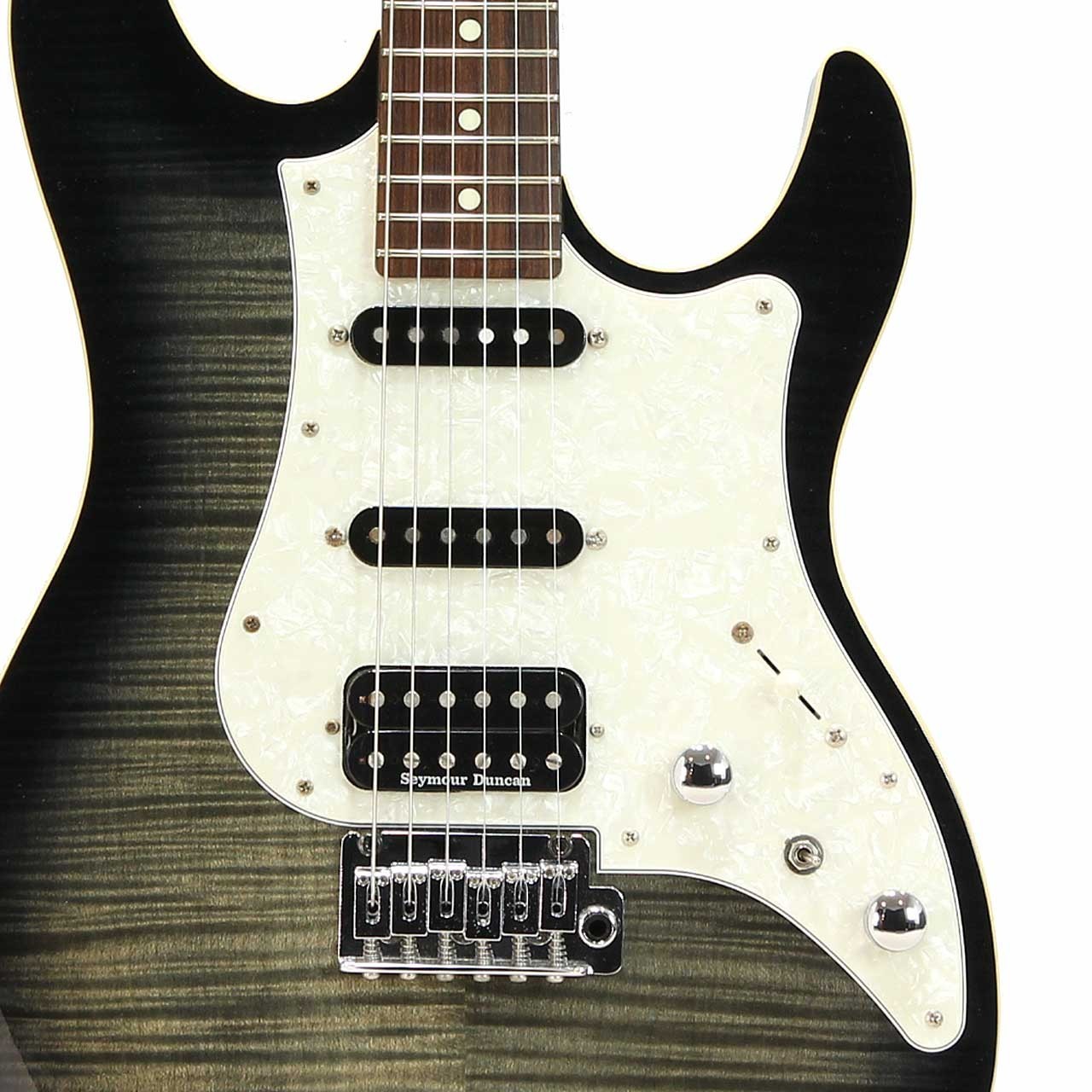 FgN JOS-FM-G TBS Used Maple+Basswood body Transparent Black Sunburst w/Soft case