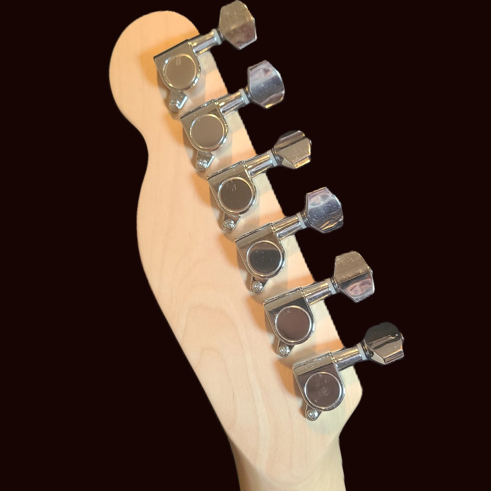 Southwest Acoustics White Telecaster Delxue Chrome Hardware Full Set Up
