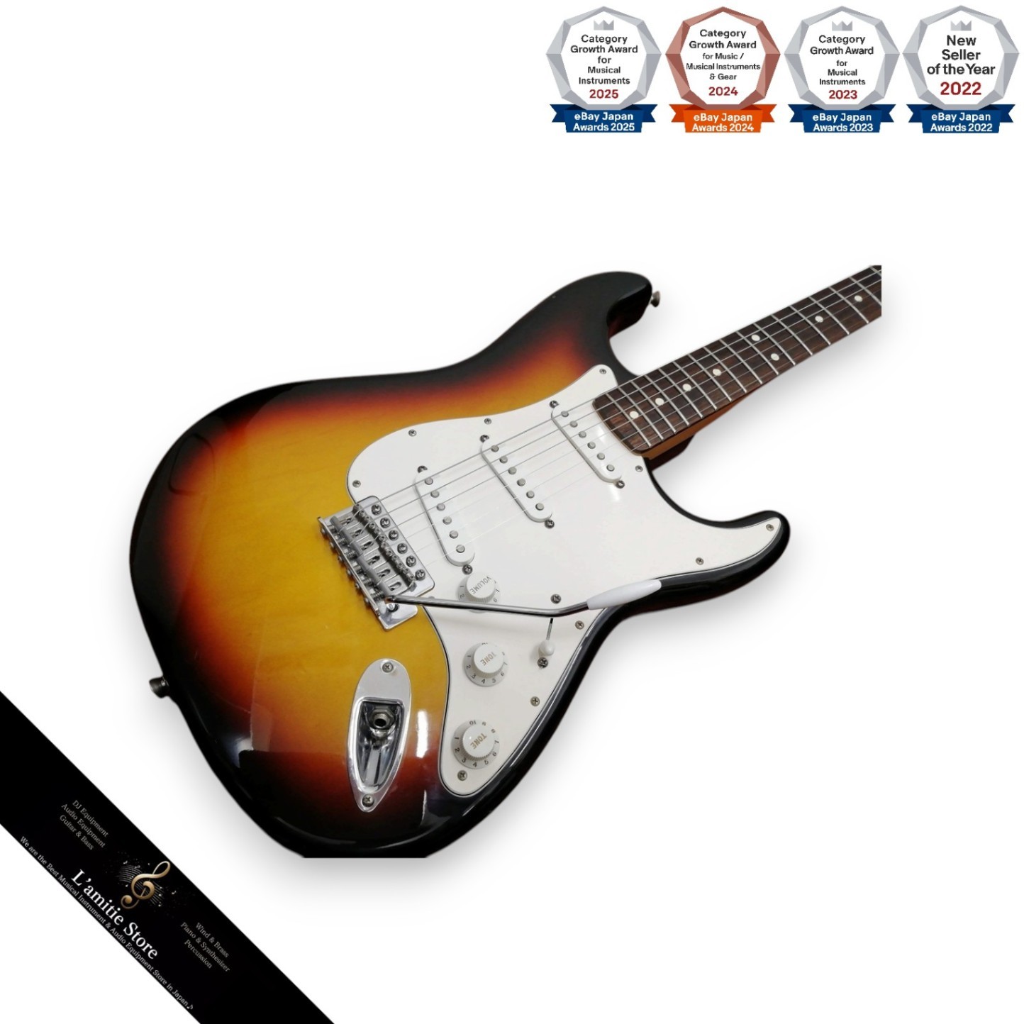 Fender Stratocaster Electric Guitar Soft Touch Neck Guitar Bright Color