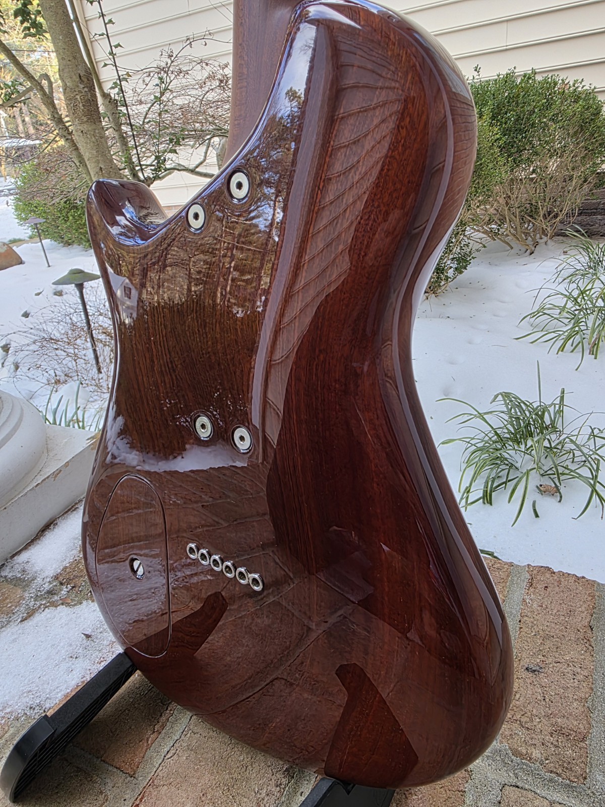 Brubaker KXG-1 Guitar USA Burled EXOTIC WOOD Walnut Xena Bubinga Maple