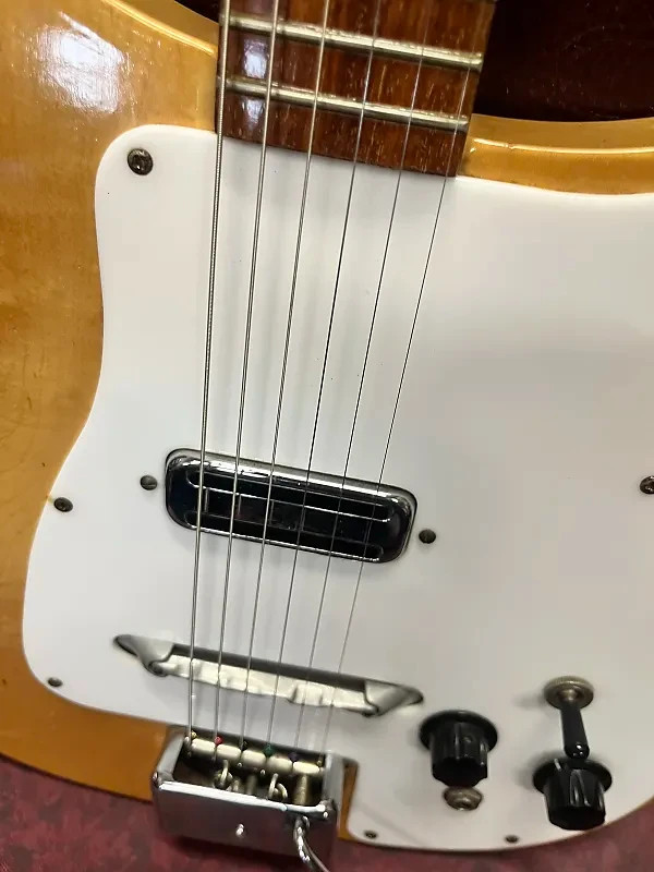 Rickenbacker 425 6 String Electric Guitar w/ Factory Vibrato 1966 – Natural