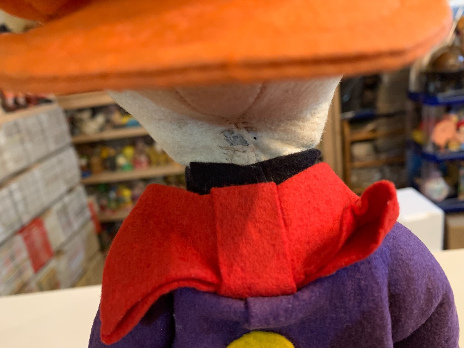 VINTAGE LARGE 17″ TOY DOLL FELT DONALD DUCK PANNOLENCI LENCI DISNEY LARS CRESBA