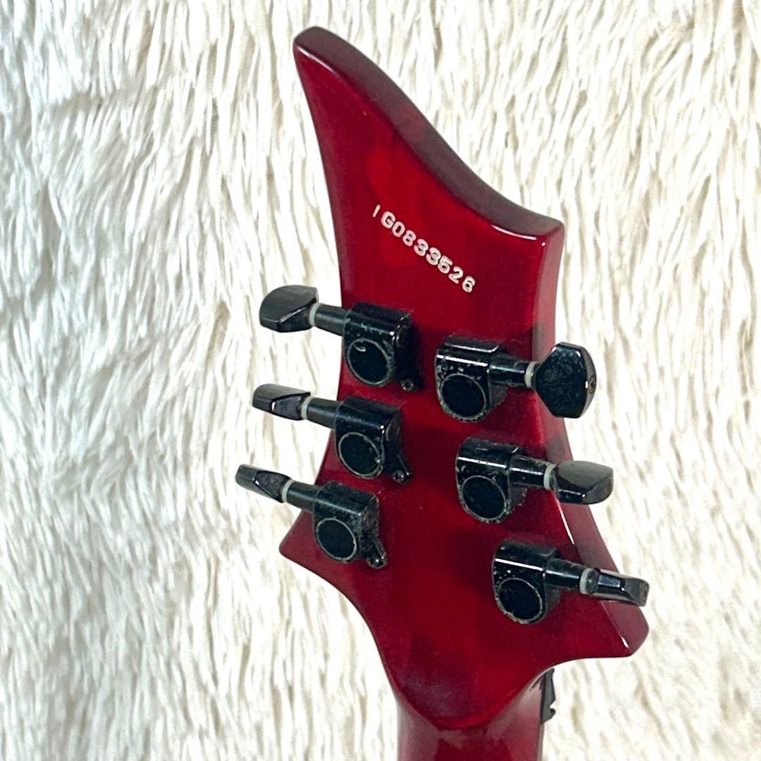Grass Roots G-NH-70 Nightmare Deep Red Ash Electric Guitar Used Product