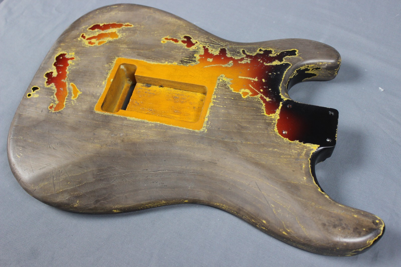 MJT Official Custom Order Vintage Aged Nitro Finish Guitar Body Mark Jenny VTS