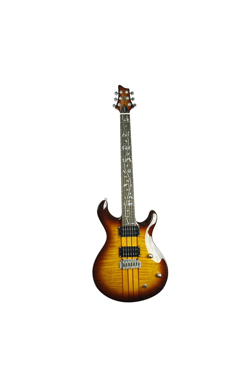IYV 6 String Acoustic-Electric Guitar, Right, Tobacco Sunburst (IP-300-TSB) IYV