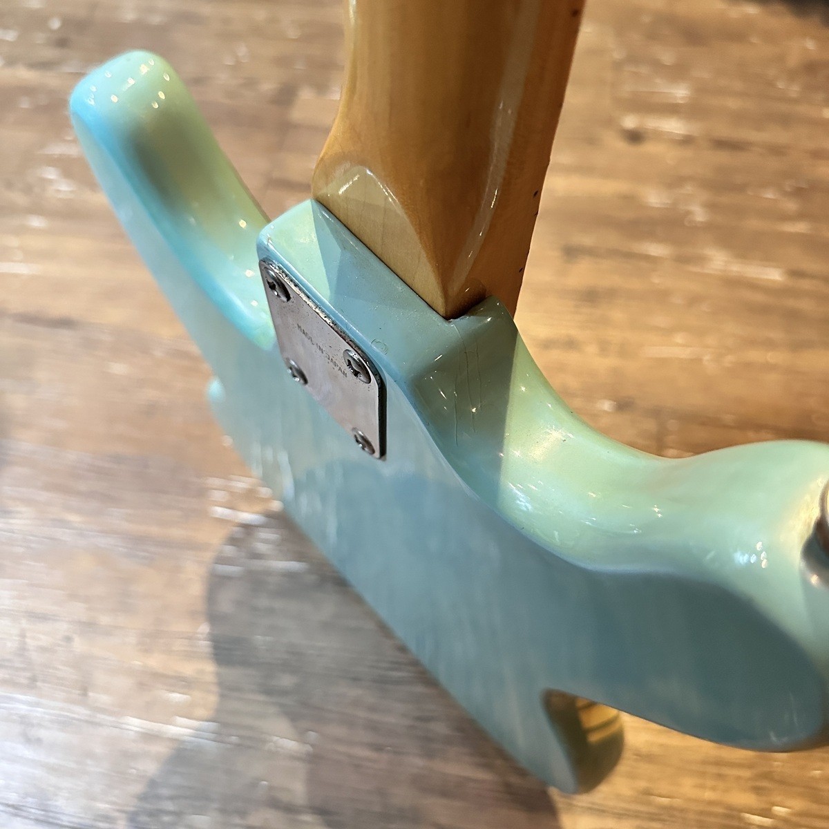 Founder Mustang Style Electric Custom Light Blue 1970s USED w/tracking