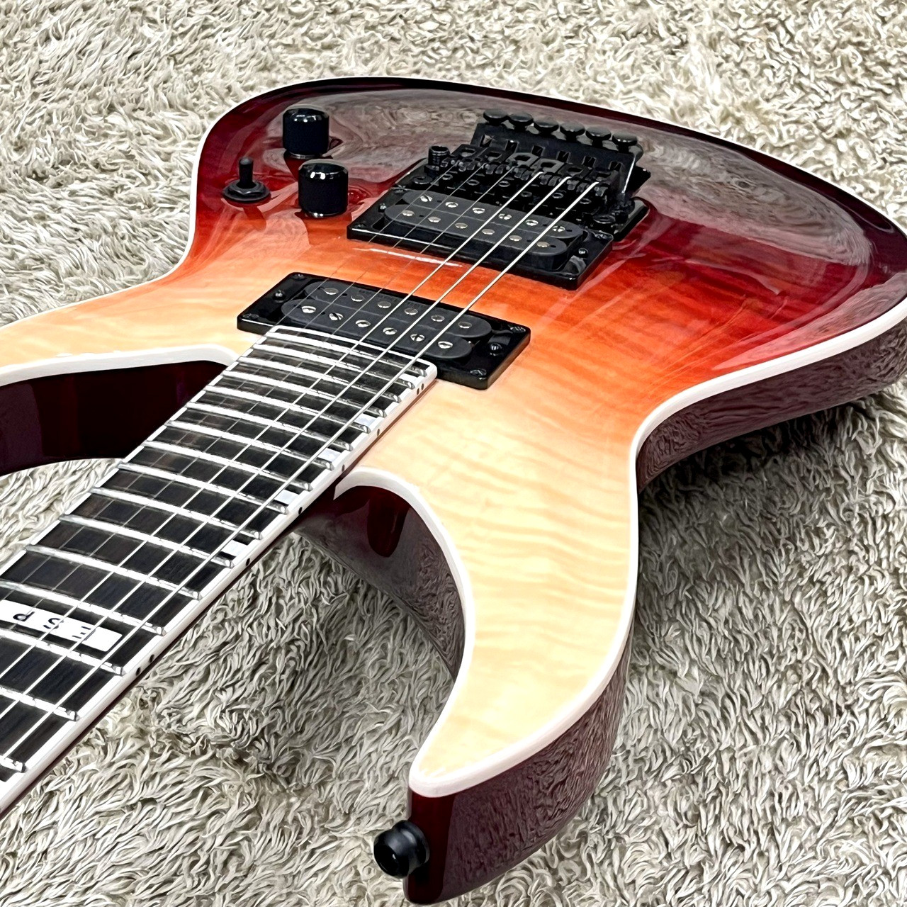 E-II HORIZON-III FR Black Cherry Fade Electric Guitar From Japan