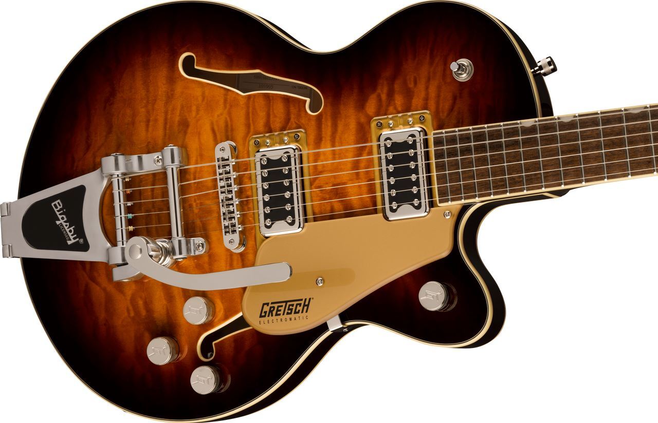 PRE-ORDER! 2023 GRETSCH G5655T-QM ELECTROMATIC CENTER BLOCK JR. SINGLE-CUT QUILT