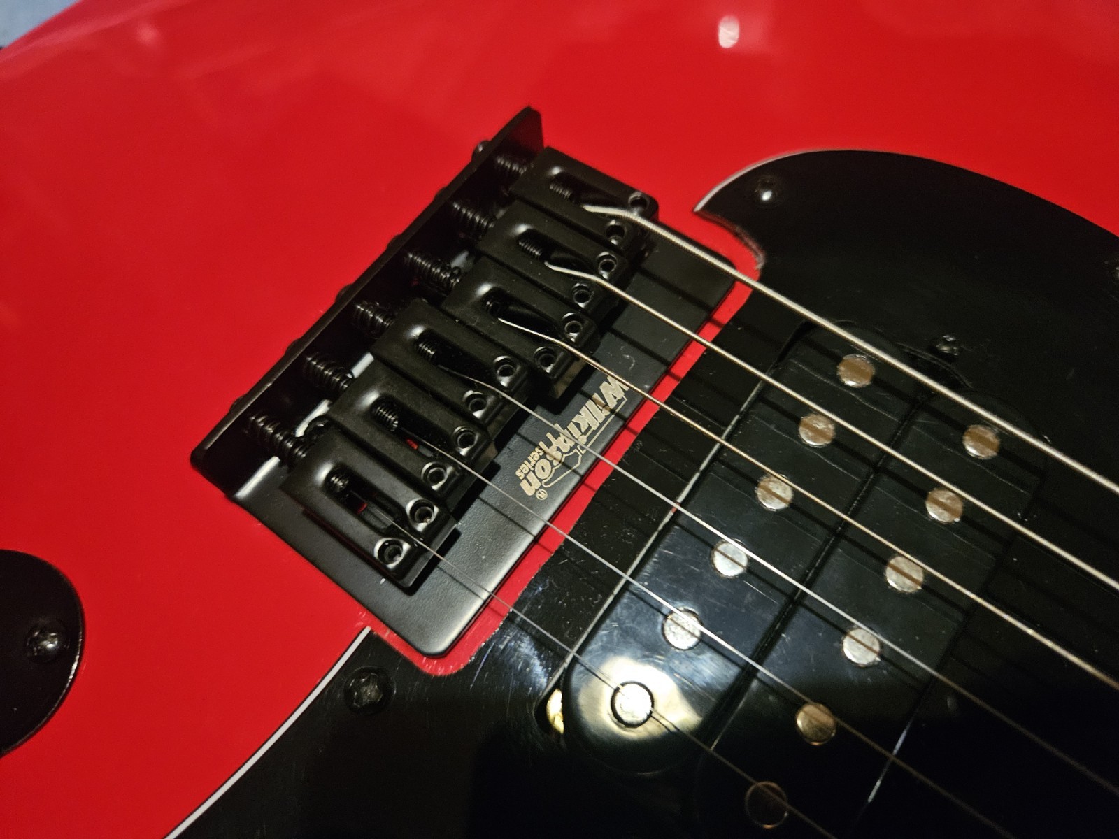 Squier Contemporary Strat Sonic Hybrid Partscaster Hardtail Torino Red MODS