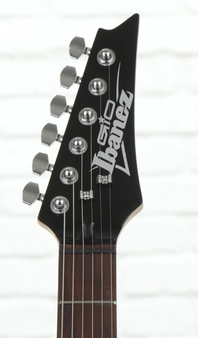Solidbody Electric Guitar Ibanez Gio GRX70QA Electric Guitar – Transparent