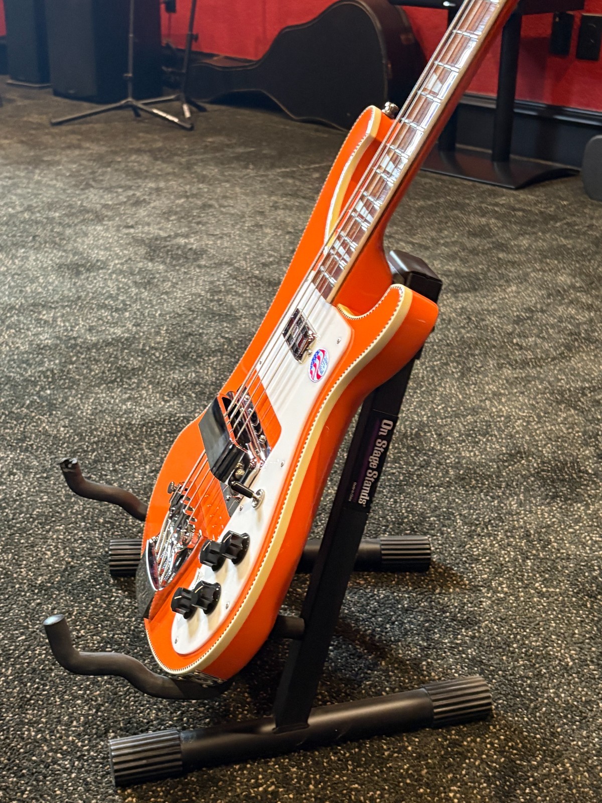 Rickenbacker 4003 OrangeGlo Custom Shop ANDY BABIUK’S FAB GEAR #7 of 30 MINT