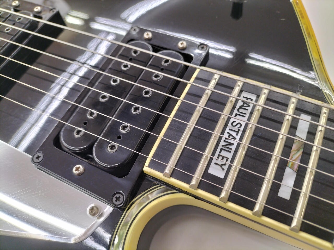 Ibanez PS-10 Paul Stanley Signature Black Made in Japan 1980 Electric Guitar MOD