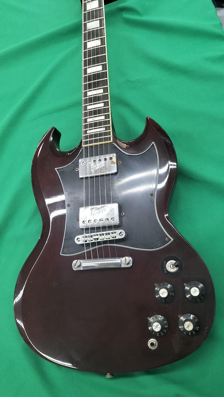 [Greco] SG600 SG type W/Gig bag 1971-74 Electric Guitar Used Shipping from Japan