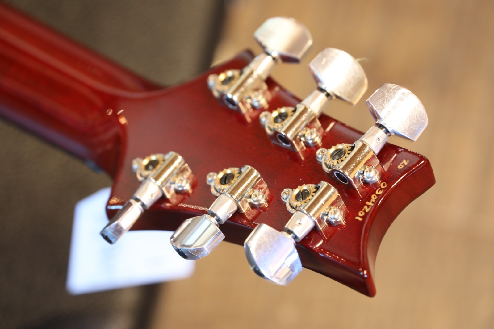 Minty! 2020 PRS Custom 24 Piezo Electric Guitar Sunburst + OHSC