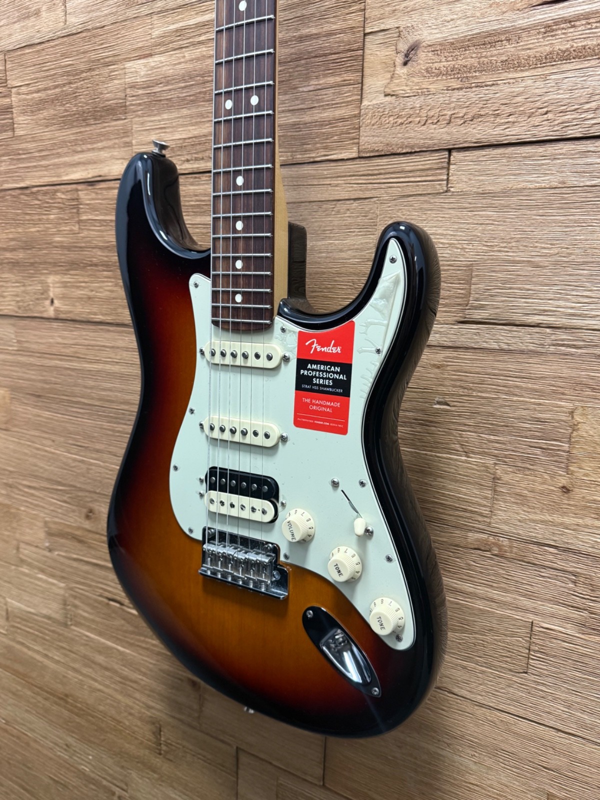 Fender American Professional HSS Stratocaster guitar-USA -2017- Sunburst w/OHSC