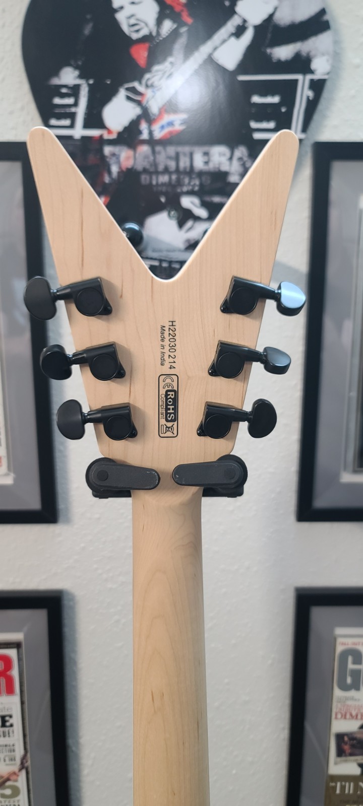 Dean Z X Floyd Rose Excellent To New Cond, Pickup Stickers Still On Pick-Pups!