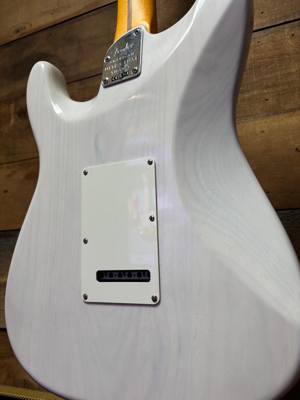 Fender American Ultra Luxe Vintage 50’s Strat MB White Blonde w/case