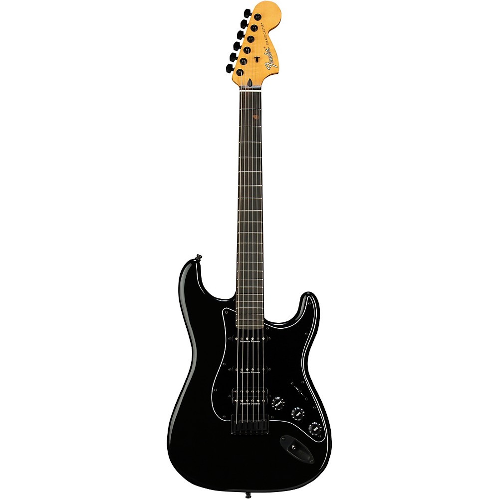 Fender Player II Advanced HSS HT Stratocaster Electric Guitar Black