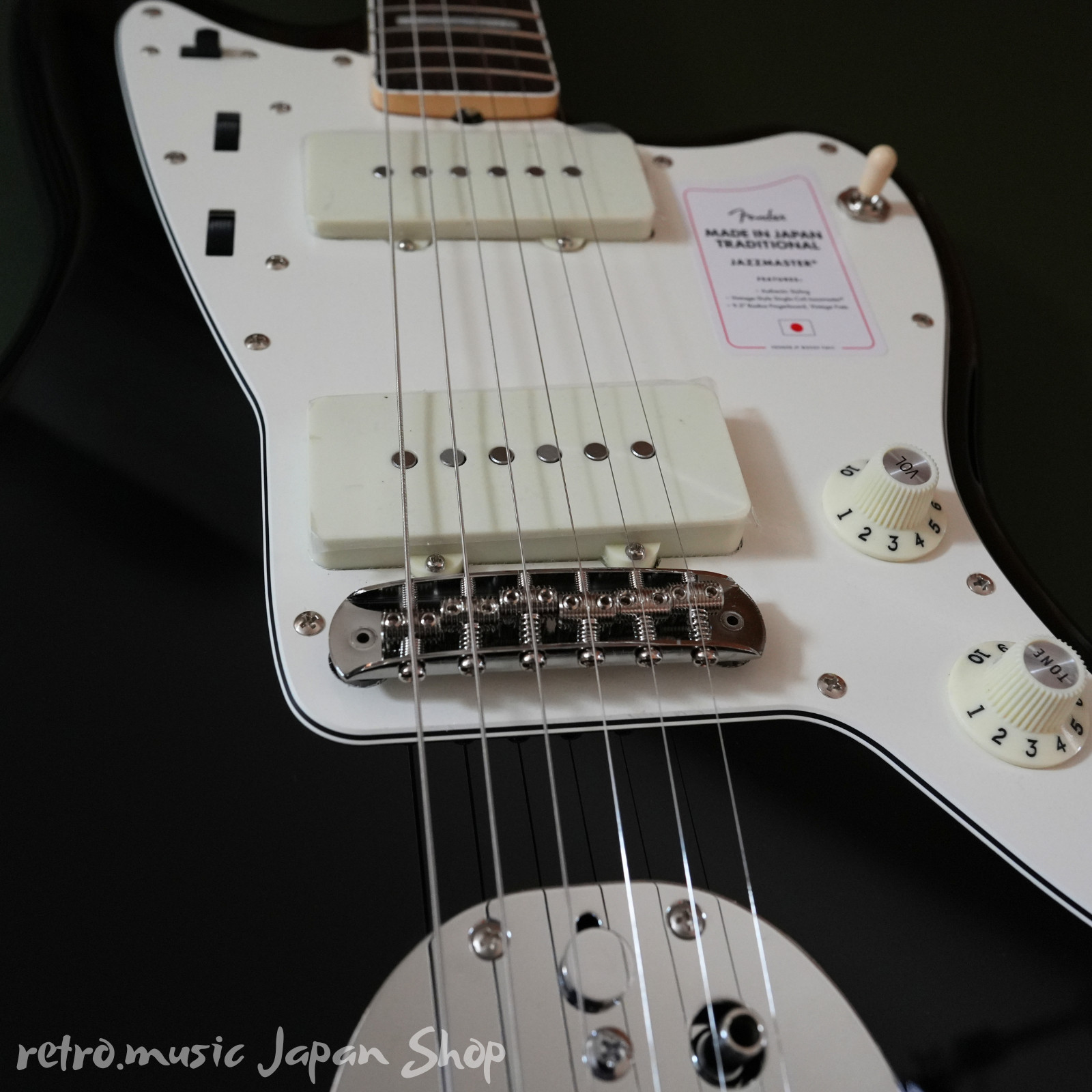 Fender Made in Japan Traditional Late 60s Jazzmaster Rosewood Black