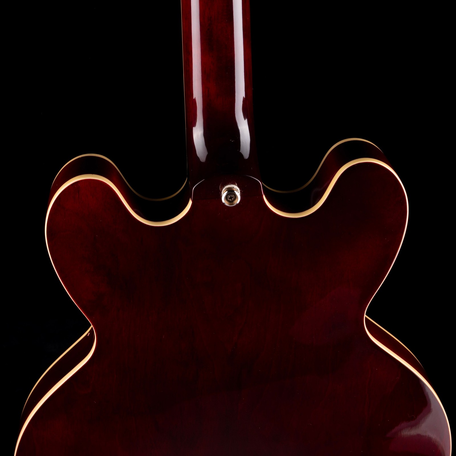 Pre-Owned 2009 Epiphone Riviera P93 WR Wine Red With OHSC
