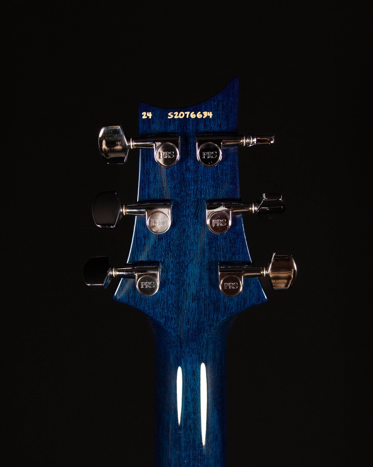 PRS S2 Custom 24, Faded Gray Black Blue Burst