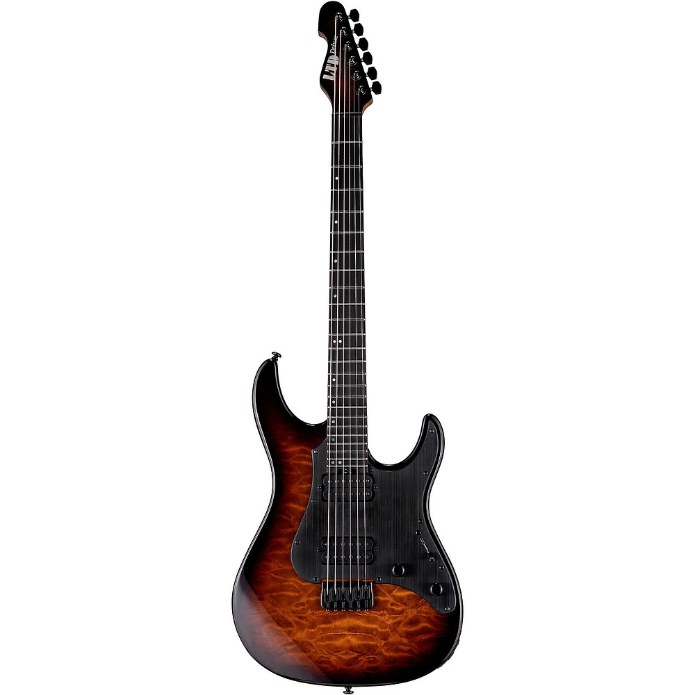 ESP LTD SN1000HT Electric Guitar Dark Brown Sunburst Black Pickguard