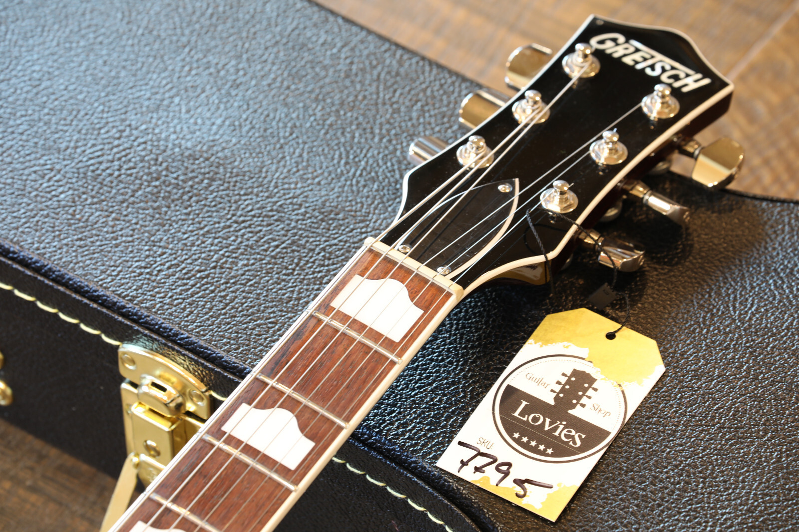 Gretsch G6128TDS-PE-BLK Player’s Edition Jet DS Black w/ Bigsby + COA OHSC