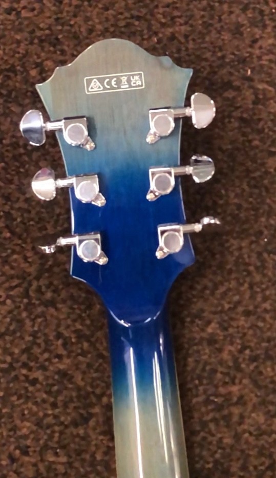 Ibanez Artcore 6-String In Jet Blue Burst AF75-JBB-Electric Guitar – USED COOL