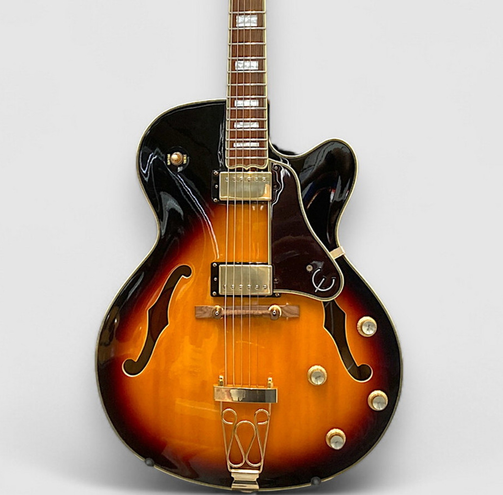 Epiphone JOE PASS EMPEROR II PRO Used 2020 Maple Vintage Sunburst w/Soft Case