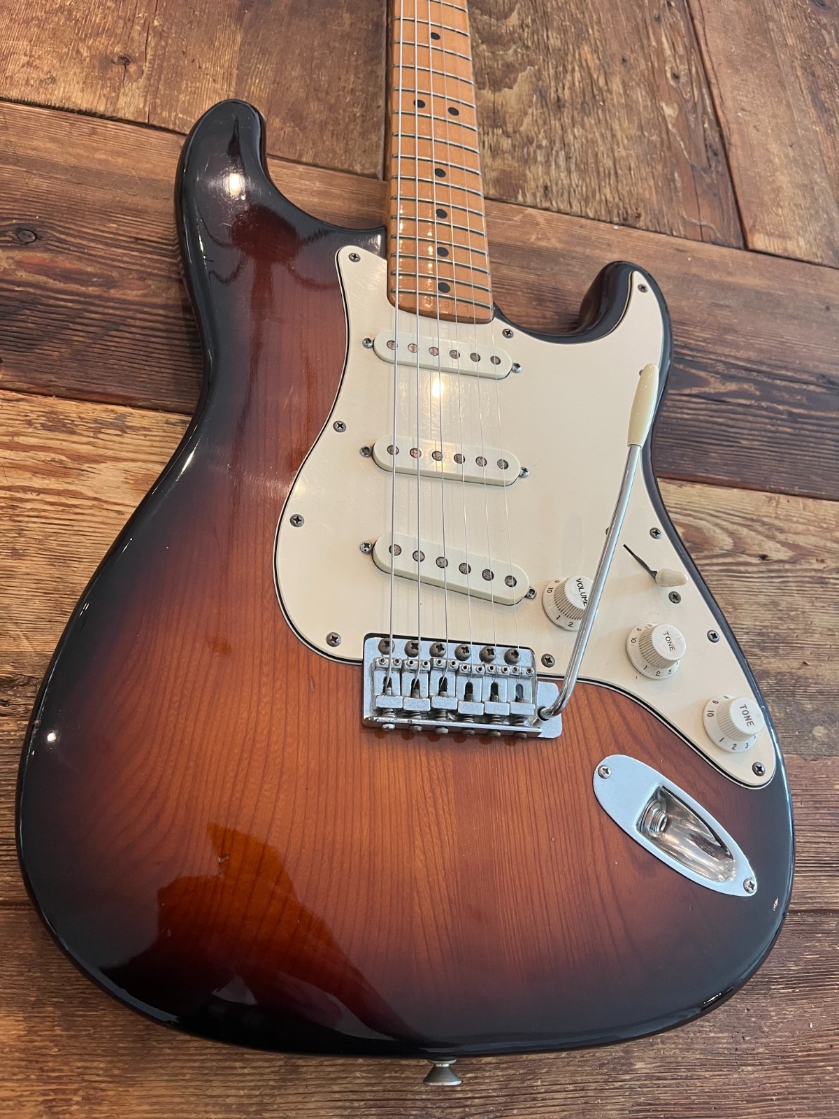 Fernandes Burny Custom Stratocaster guitar with case 1970’s