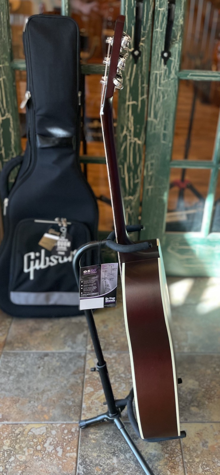 Gibson J-45 Special Acoustic Electric Guitar in Satin Wine Red w/ Gibson Case