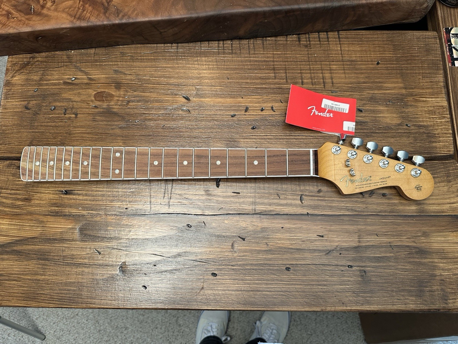 Fender Jaguar Cobain Neck – Bound