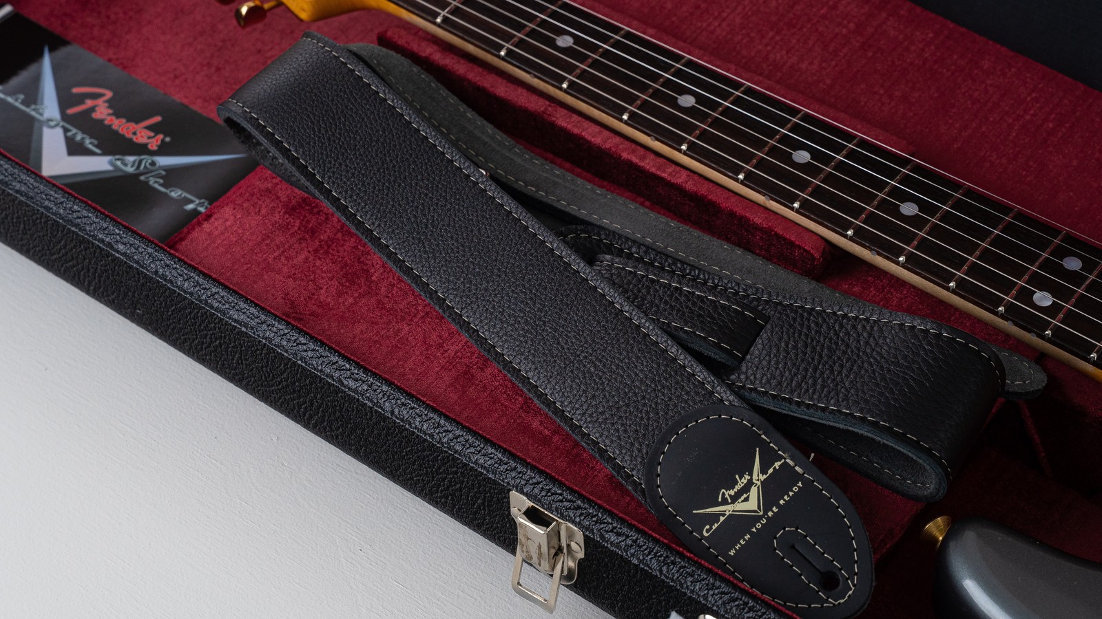 Fender Custom Shop Ltd 1965 Dual-Mag Strat Journeyman Relic, Charcoal Frost