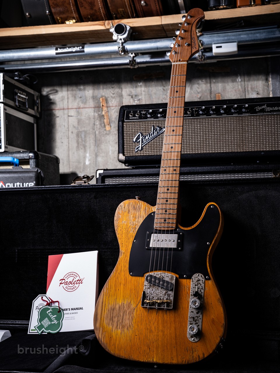 Paoletti Guitars Nancy Loft SP90 – 131 Butterscotch – Terry Reid Limited Edition