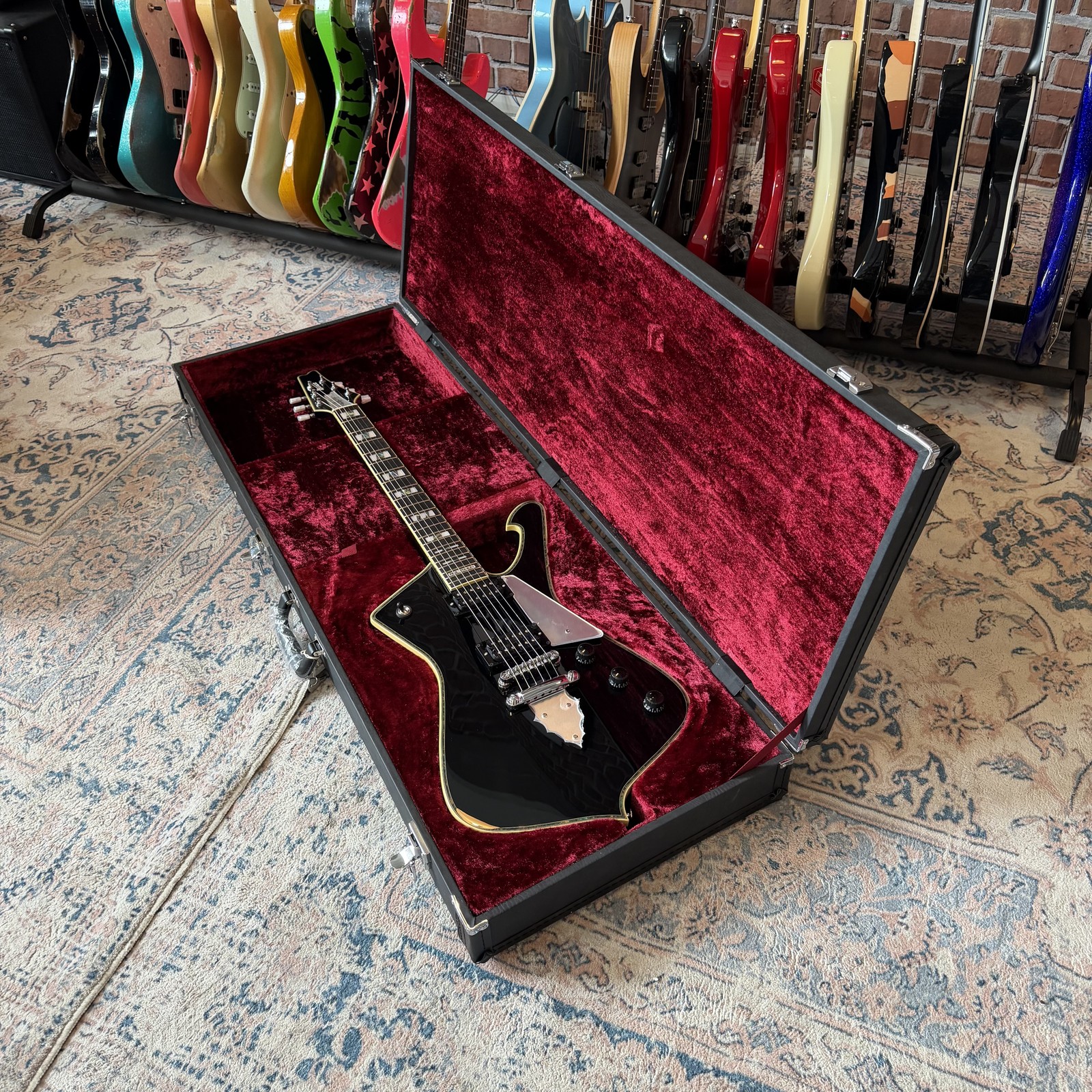 Ibanez PS10BK Paul Stanley Signature Electric Guitar – Black