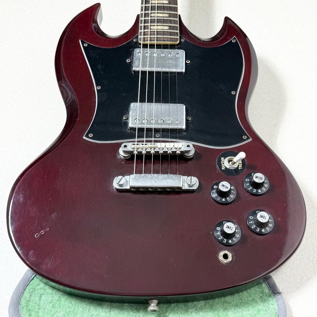 Greco SG model electric guitar with crown inlay Sound output confirmed Japan
