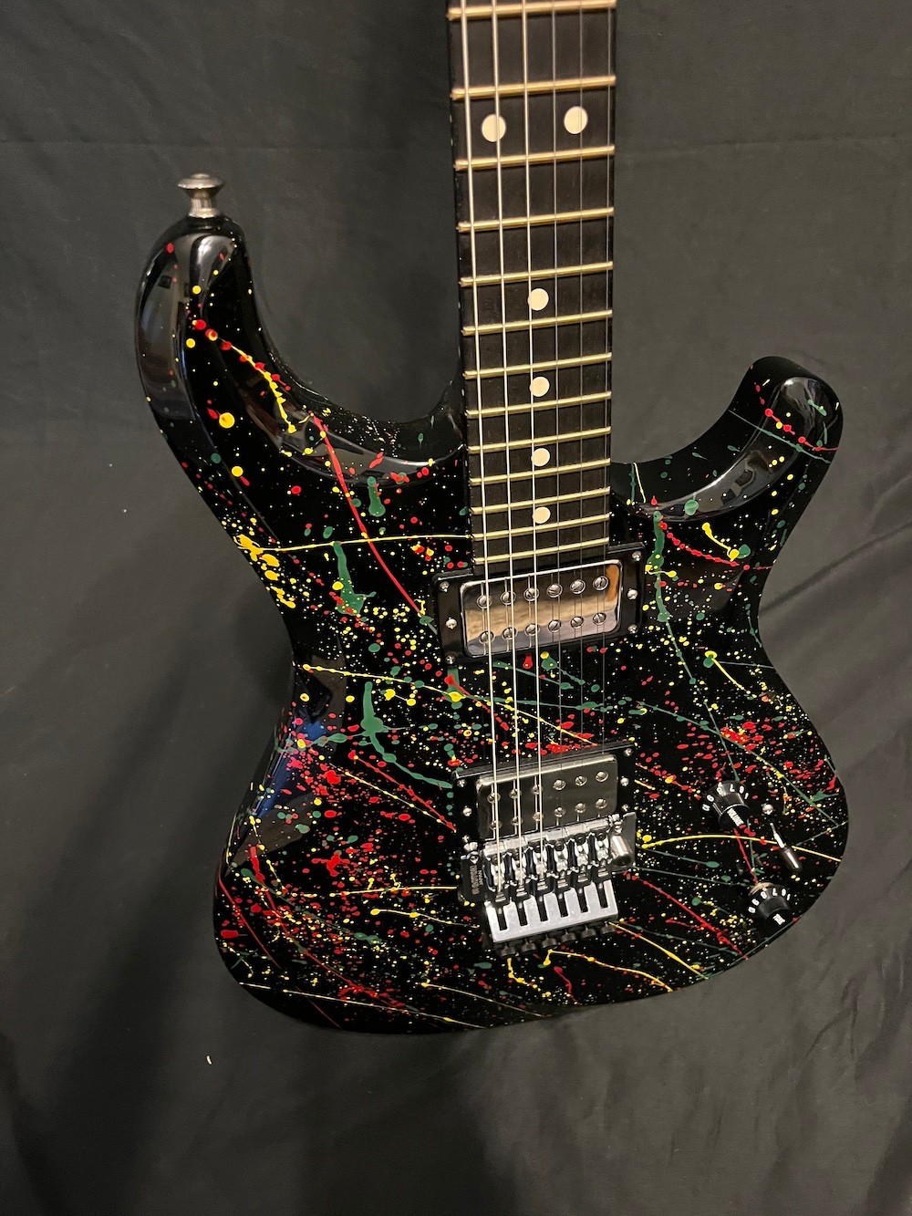 2023 Knaggs Severn XF Trembuck Black Splatter Guitar W/OHSC-MINT!
