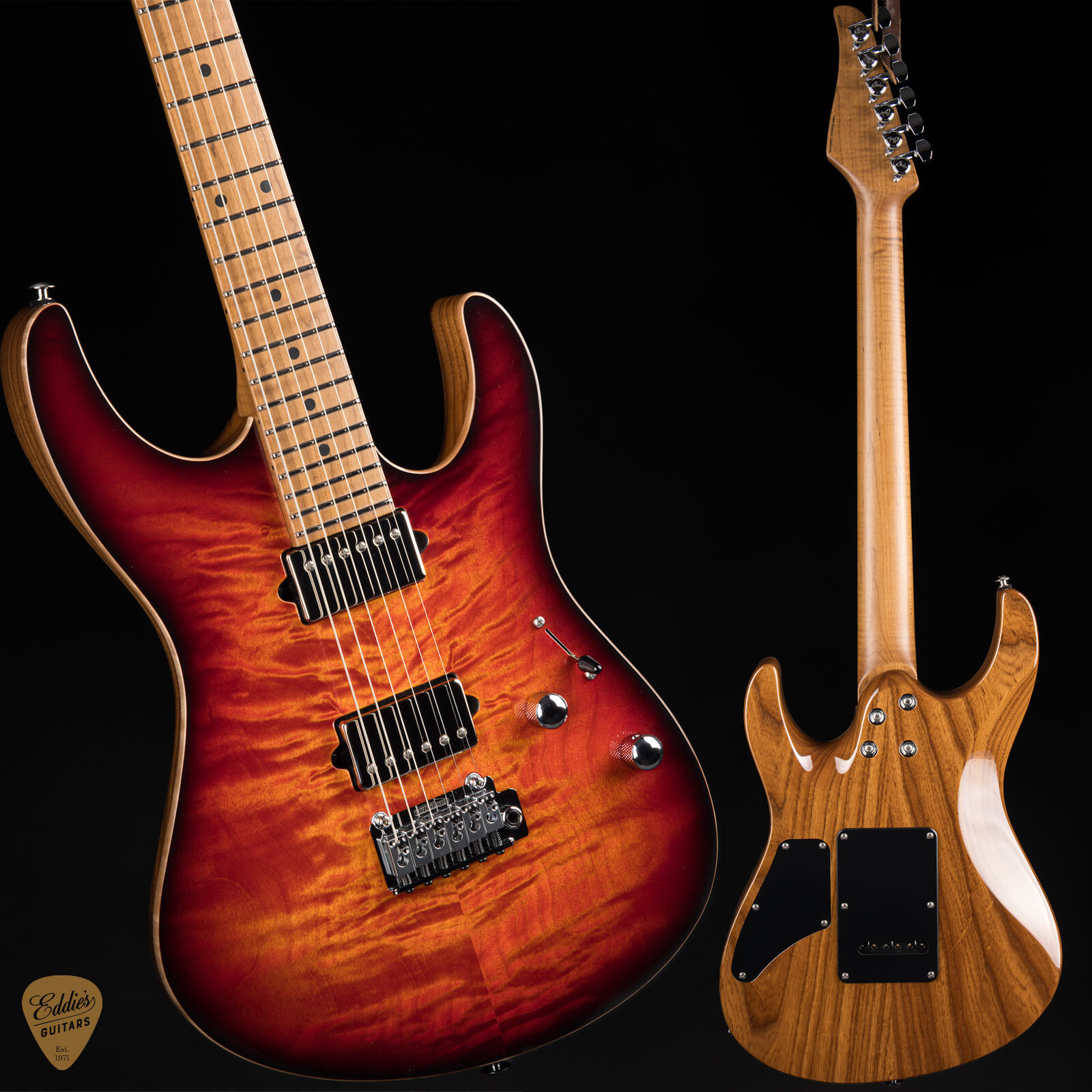 Suhr Modern Quilt Roasted – Inferno Burst #85920