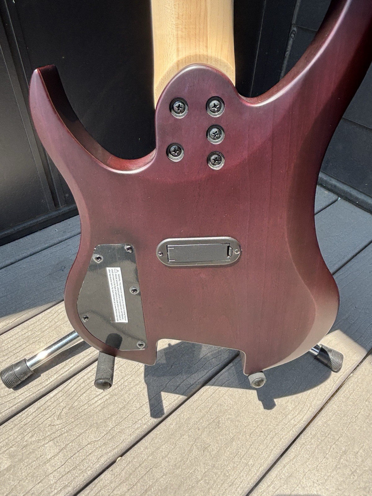 Legator Ghost G7fss Super shred headless 7 String Guitar